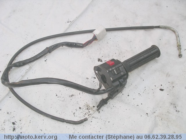 comodo de demarrage + poignee caoutchou + cables 3